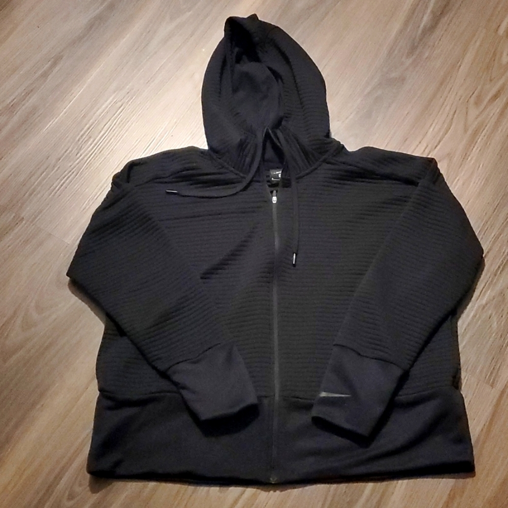 Womens Nike Black Zip Hoodie